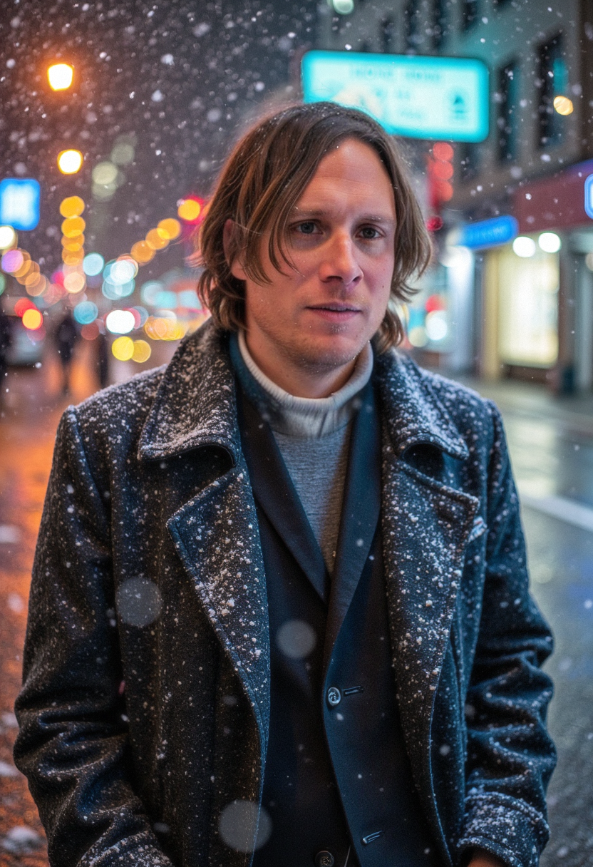 I call this look 'existential snow.'